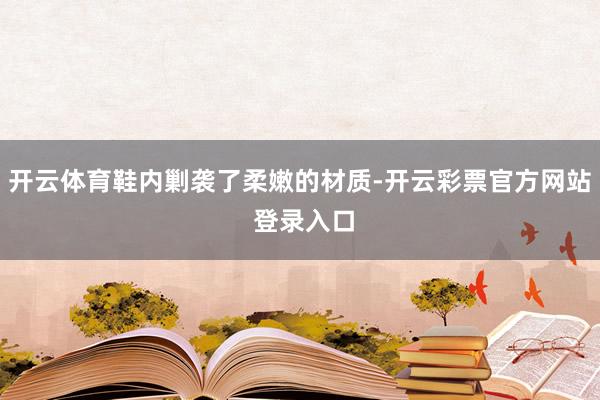 开云体育鞋内剿袭了柔嫩的材质-开云彩票官方网站 登录入口